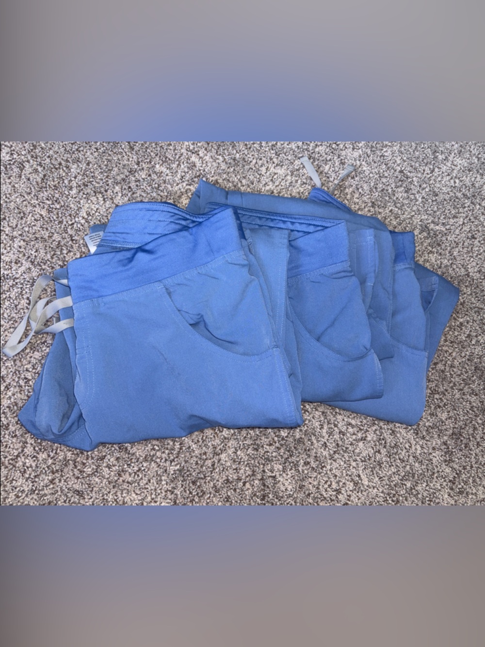 Figs Scrub Bottoms in Ceil Blue